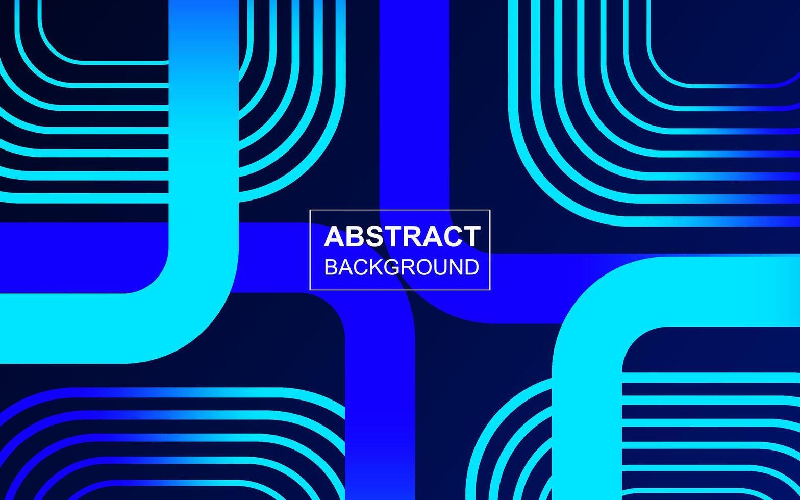 Modern futuristic blue gradient shapes geometric abstract background design. Vector illustration