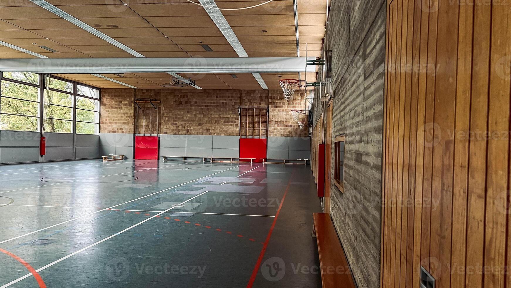 gymnasium at a German school photo