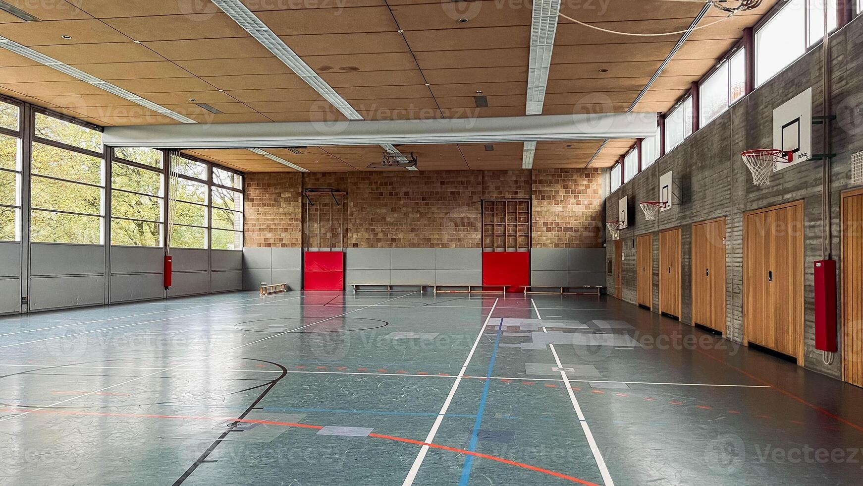gymnasium at a German school photo