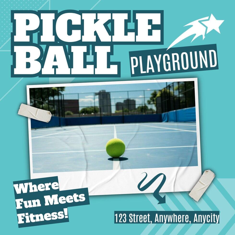 Pickleball Playground Instagram Post template