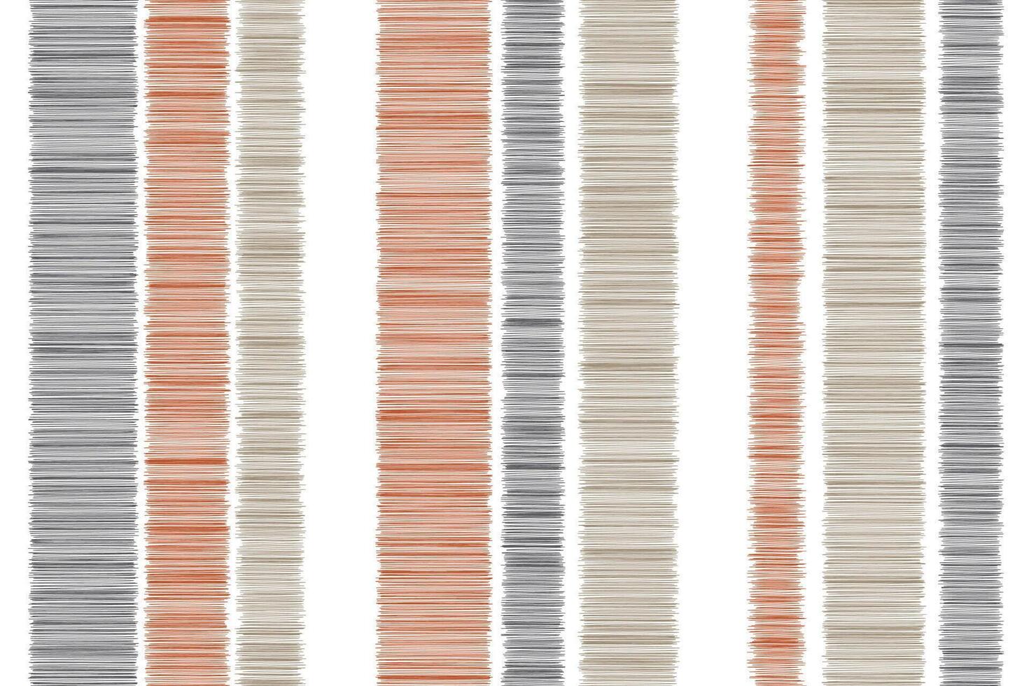 Seamless vector colorful background fabric pattern stripe balance stripe patterns cute vertical party pastel color gift box stripes different size symmetric fabric pattern illustration wallpaper.