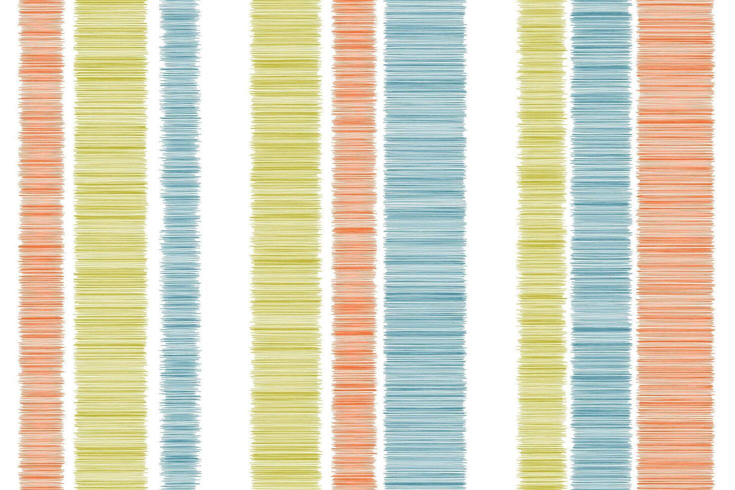 Seamless vector colorful background fabric pattern stripe balance stripe patterns cute vertical party pastel color gift box stripes different size symmetric fabric pattern illustration wallpaper.