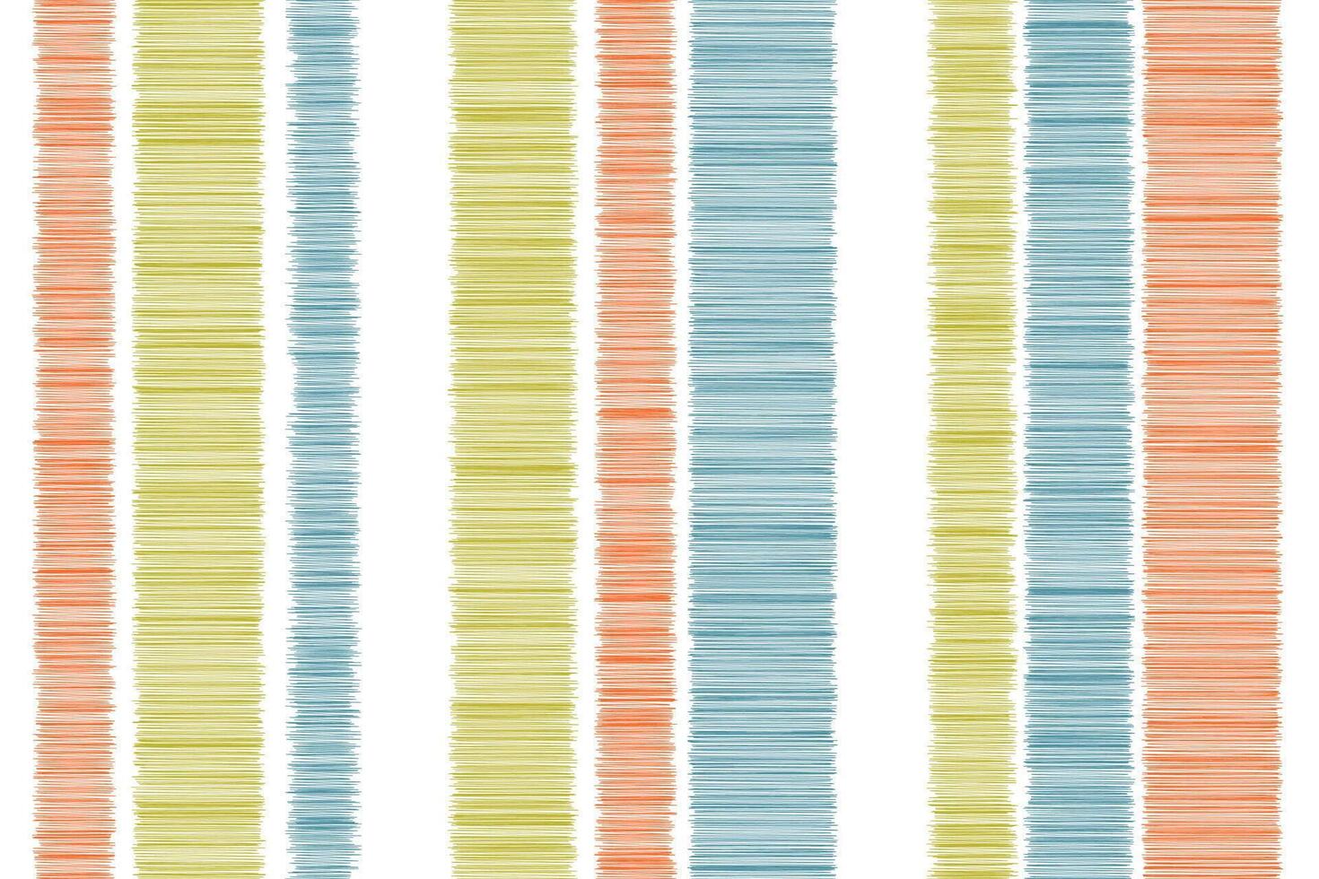 Seamless vector colorful background fabric pattern stripe balance stripe patterns cute vertical party pastel color gift box stripes different size symmetric fabric pattern illustration wallpaper.