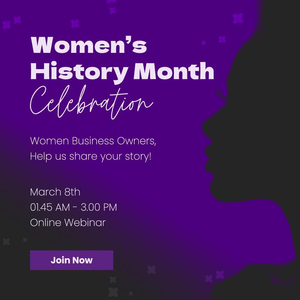 Women’s History Month LinkedIn Post template