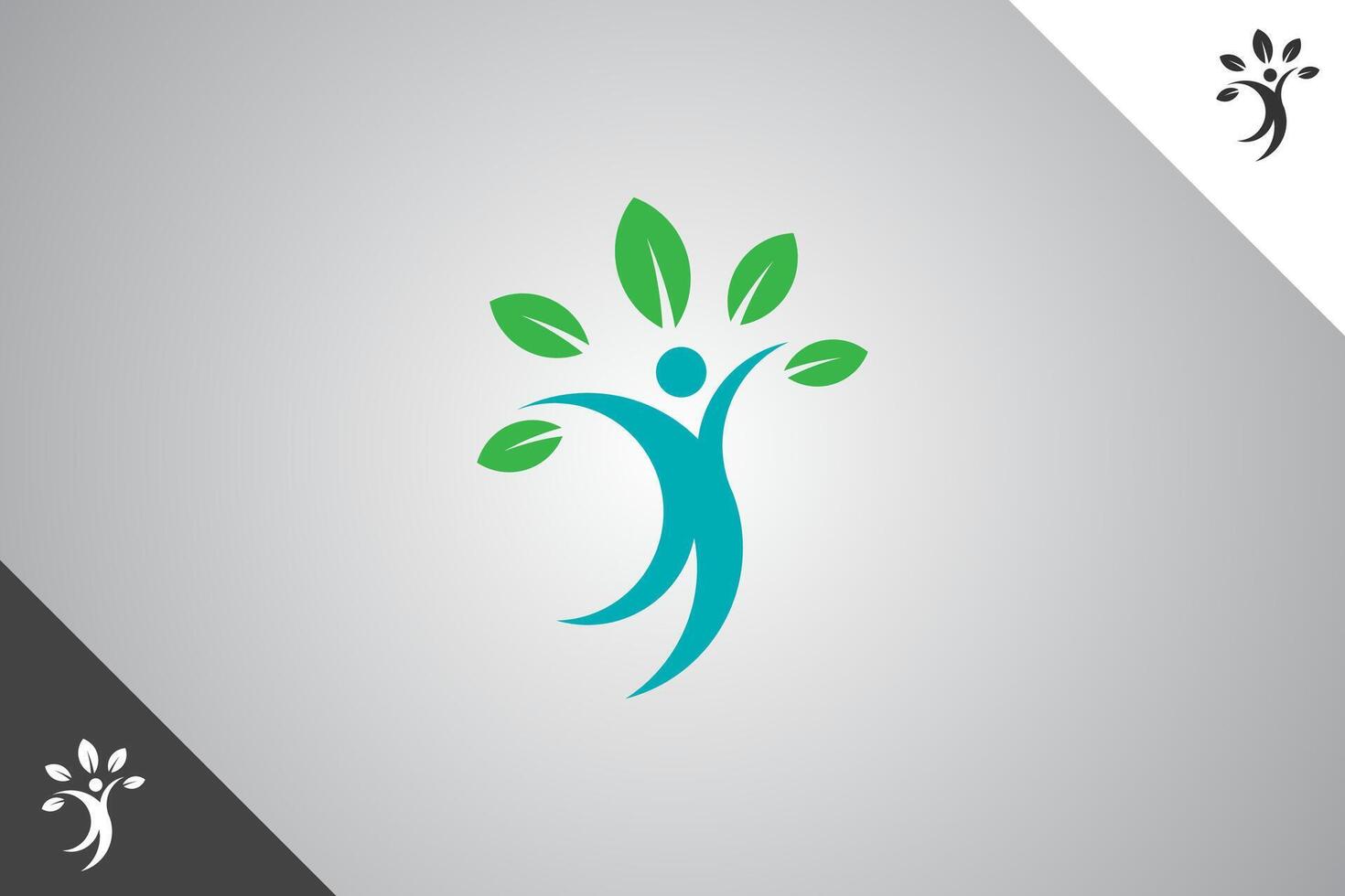 Yoga logo. Beauty, personal care and cosmetics brand logo design. Perfect logo fit for business related to cosmetics and personal care industry. Isolated background. Vector eps 10.