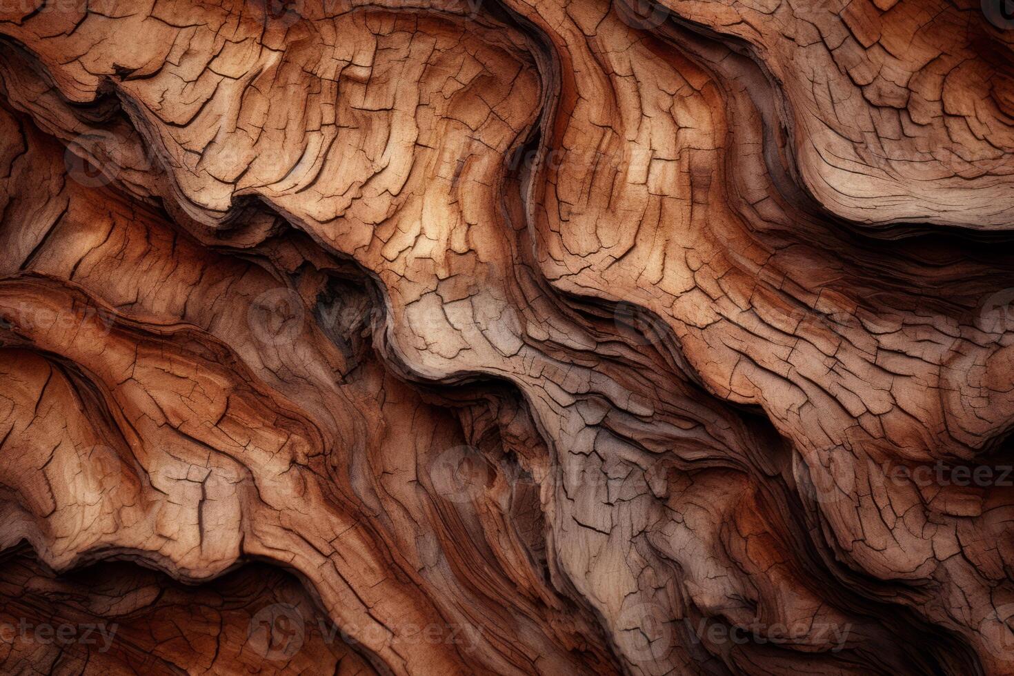 AI generated A The texture of a tree bark. Generative AI photo