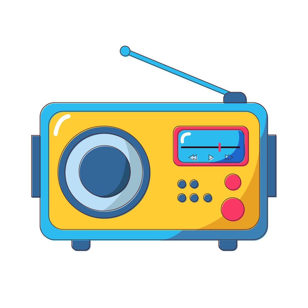 Illustration of radio vector