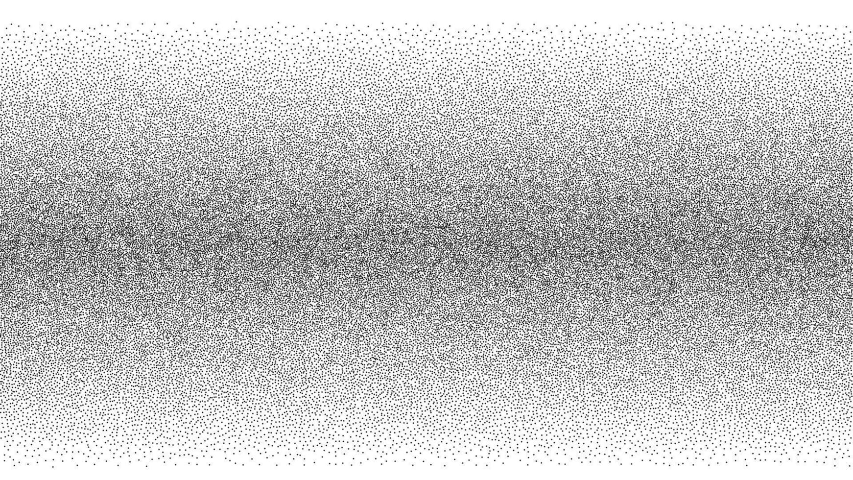 Gradient noise and grainy background. Dotted halftone pattern consisting of dots. Vector illustration.