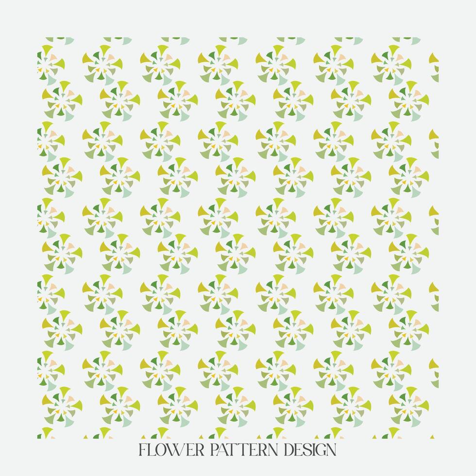 pattern with flowers vector