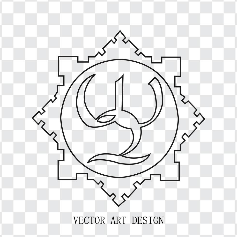 illustration of an background with a circle vector