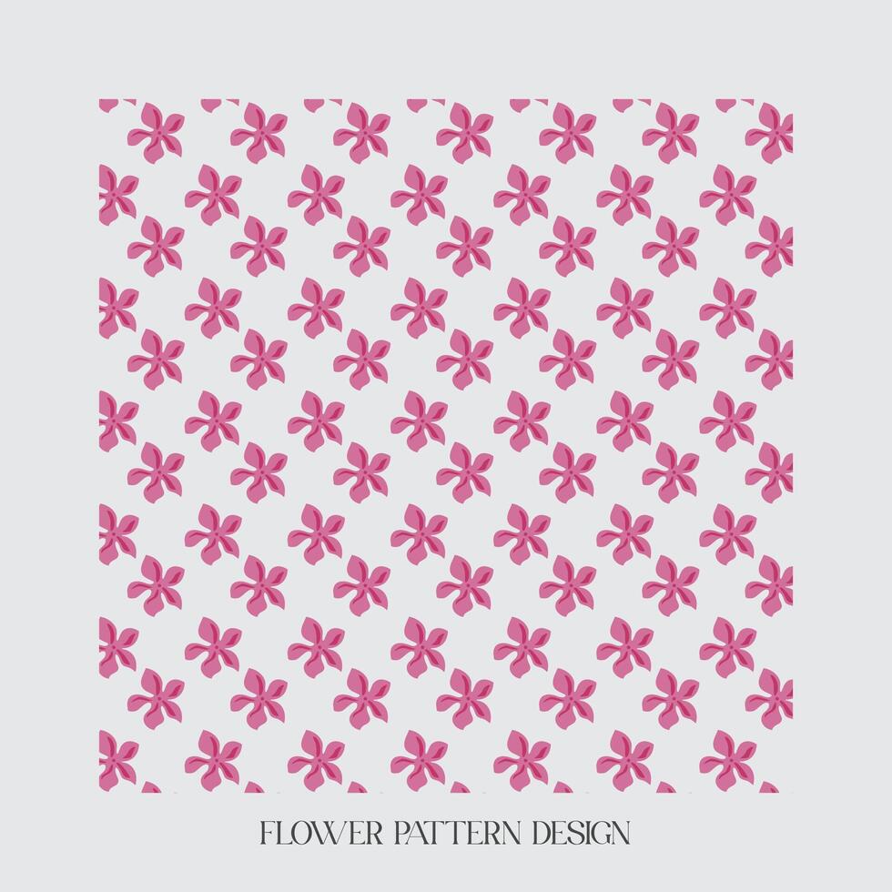 pattern with flowers vector