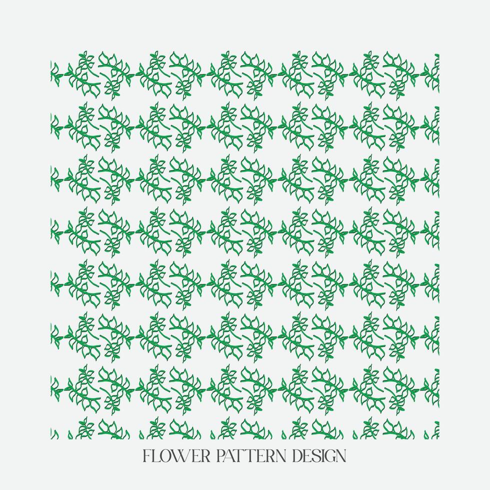 pattern with flowers vector
