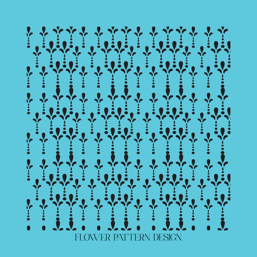 pattern with flowers vector