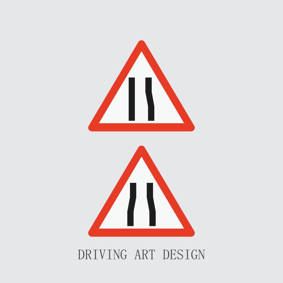 warning triangle sign vector