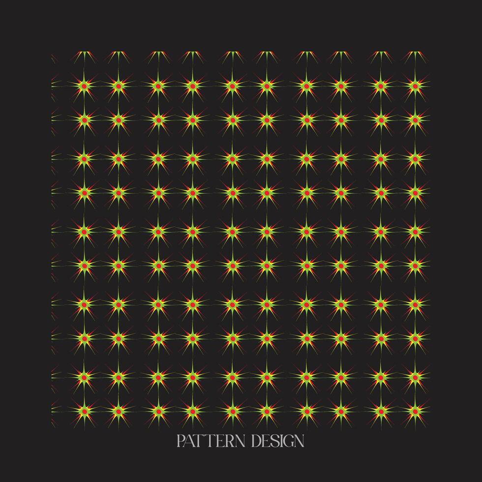 Pattern design template vector