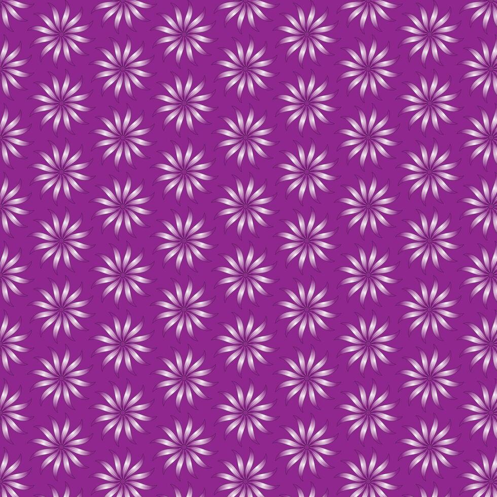 Seamless abstract floral pattern. Geometric leaf floral ornament. Geomatric graphic modern pattern. vector