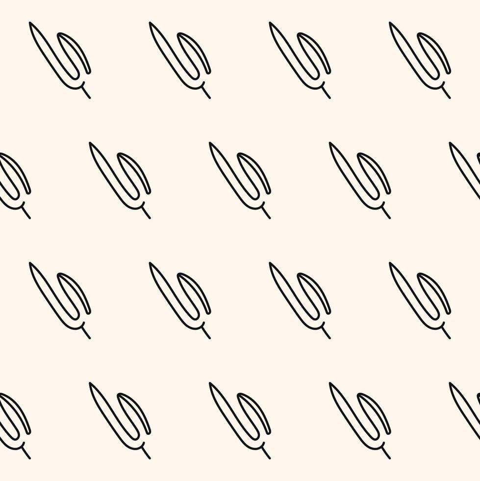 Graphic Seamless Pattern Background. Monochrome Textile Fabric Swatch Template. Wrapping Paper Seamless Graphic Print. Wallpaper Minimalist Black Symbol and Beige Cover Monochrom Decor Layer. vector