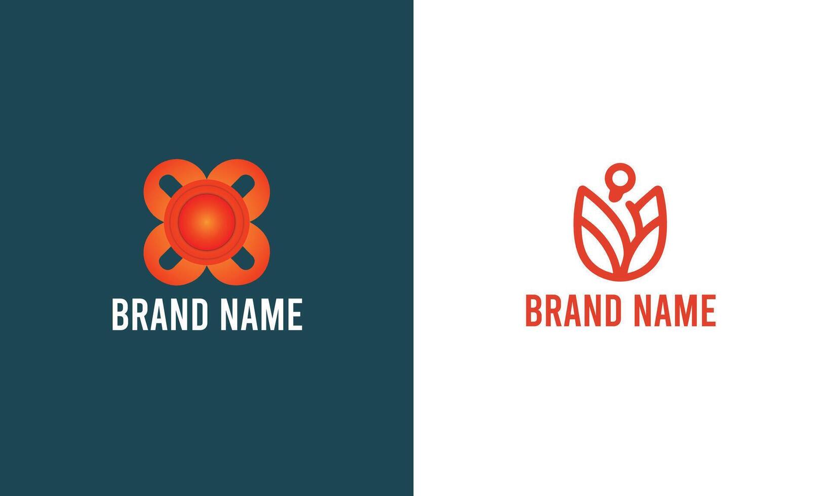 Modern Logo Design free vectors