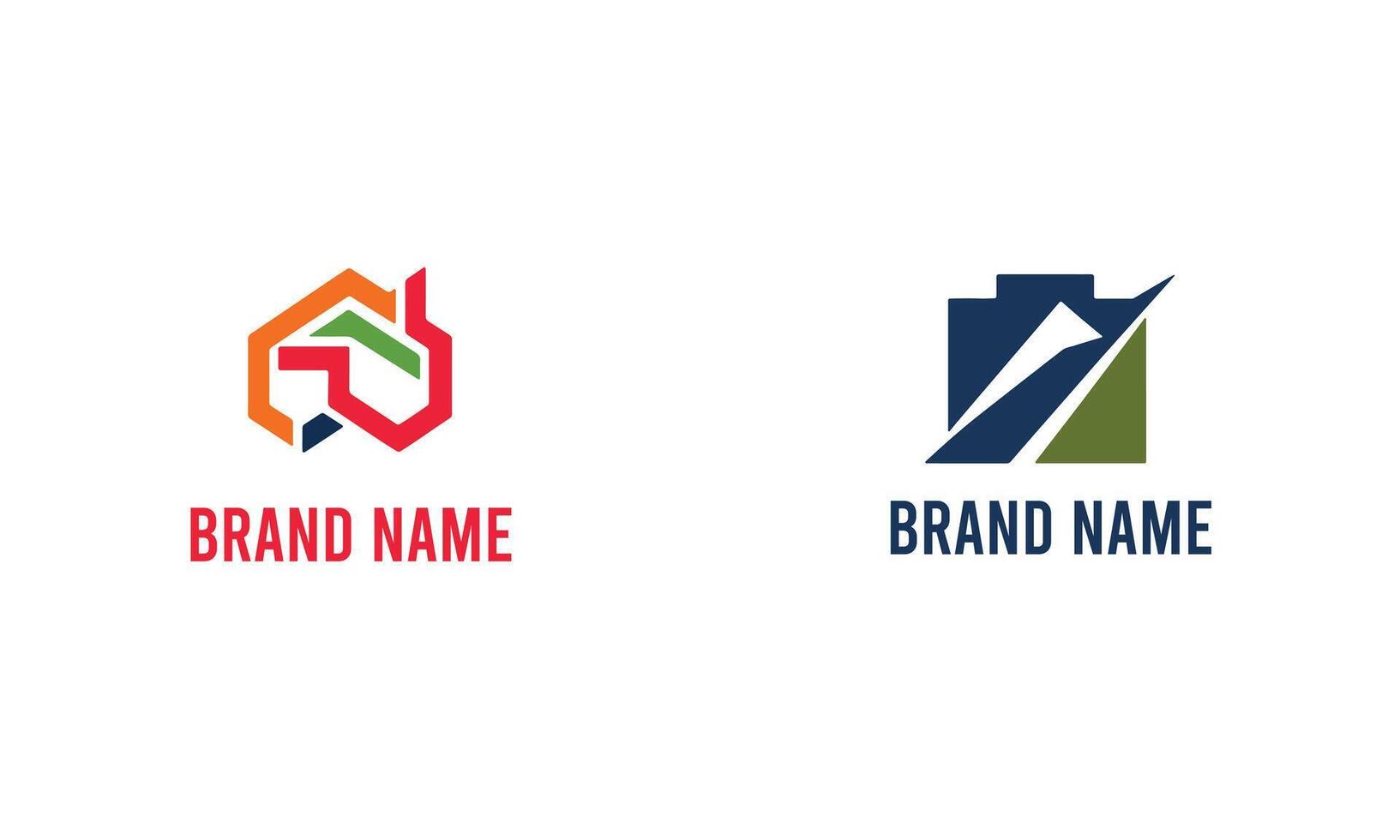 Modern Logo Design free vectors