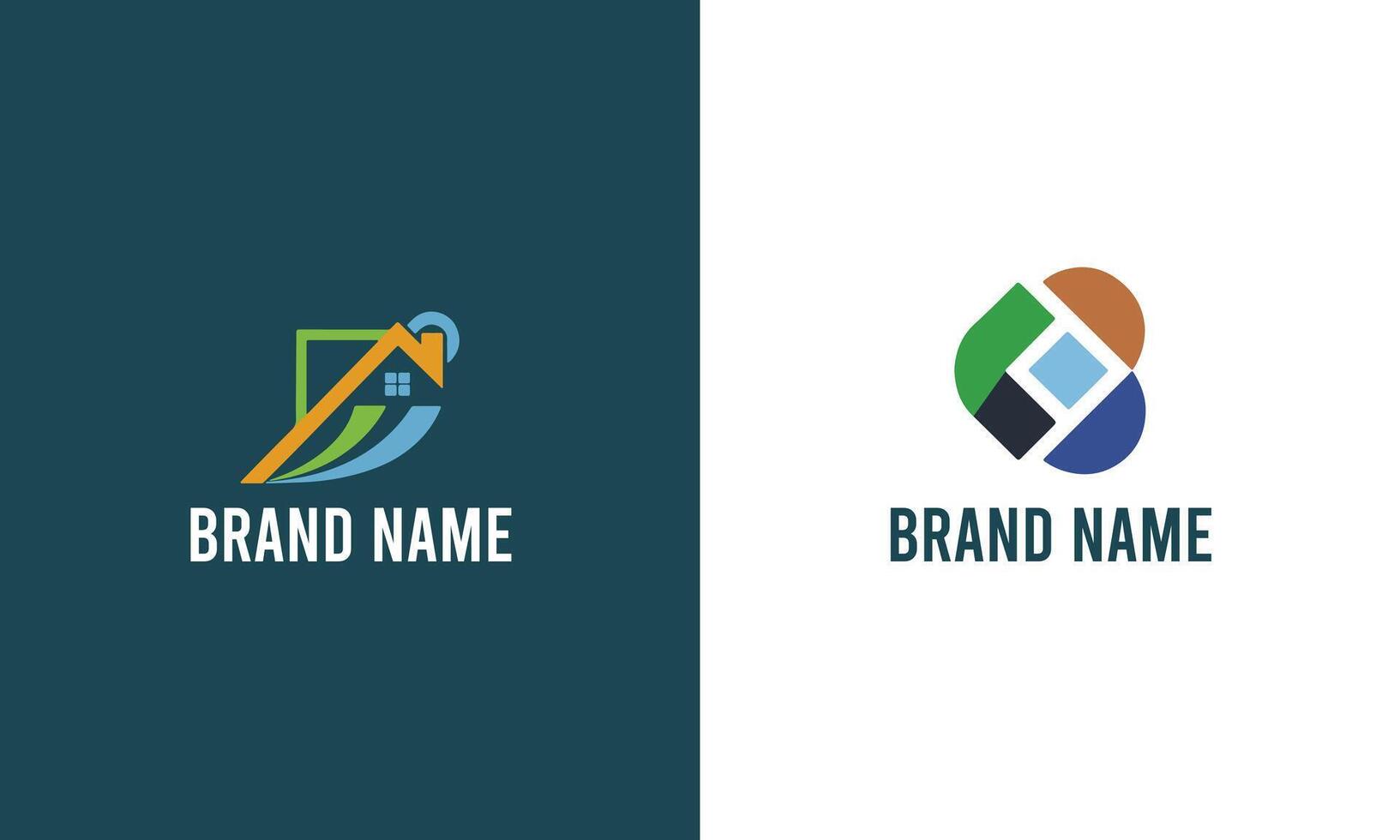 Modern Logo Design free vectors