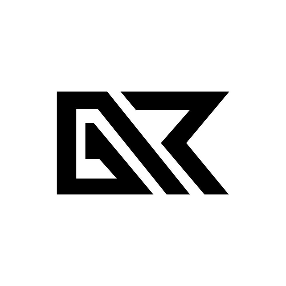 Letter Gr creative modern monogram unique abstract stylish logo vector