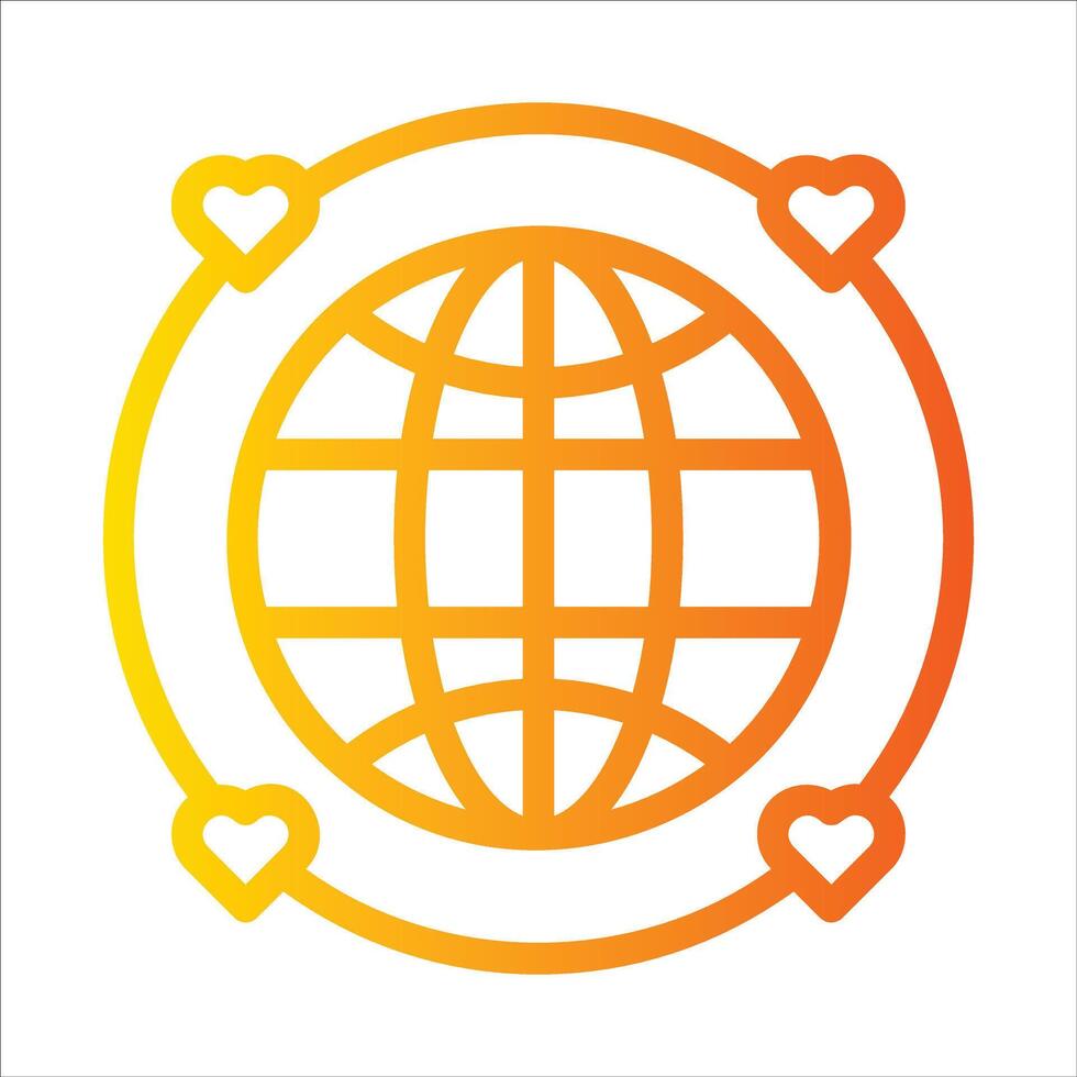 connection in flat design style vector