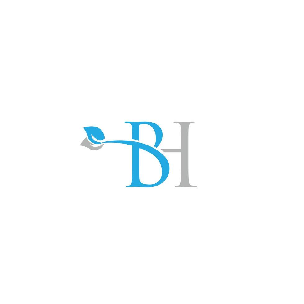 BH Creative logo And  Icon Design vector