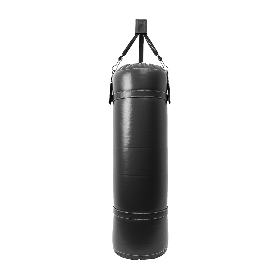 AI generated Punching bag isolated on transparent background png