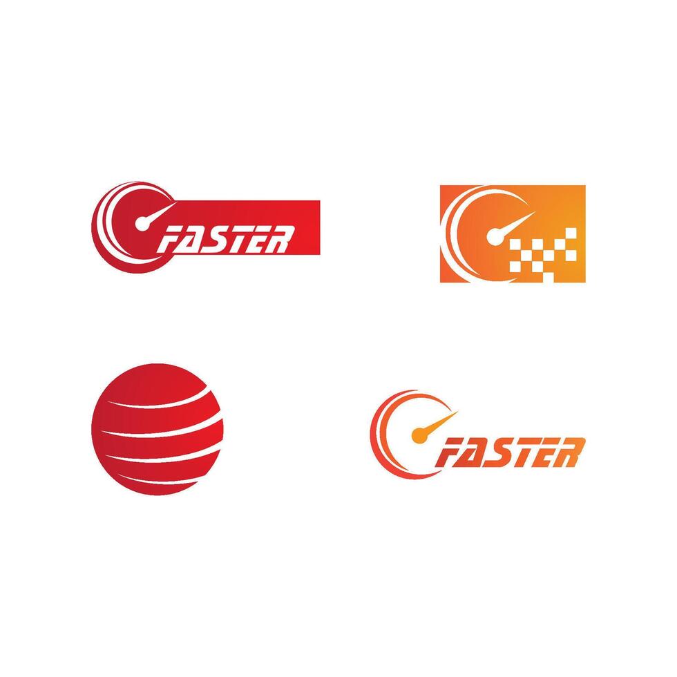 Speed , top speed faster vector