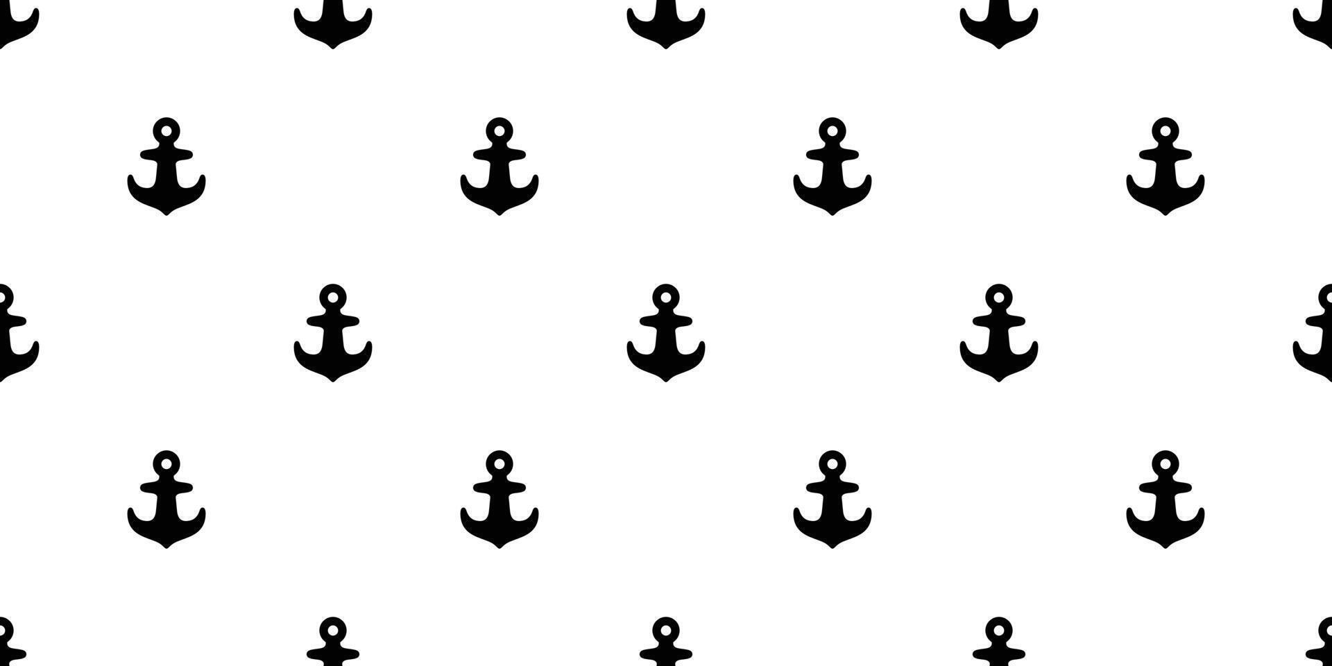 Anchor seamless pattern vector boat pirate helm Nautical maritime ocean sea repeat wallpaper scarf isolated tile background illustration design