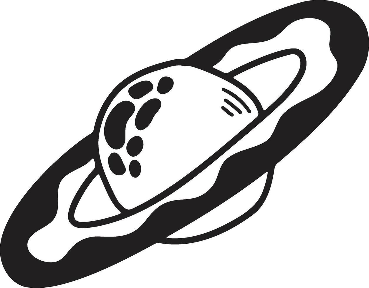 Hand Drawn stars and space in flat style vector
