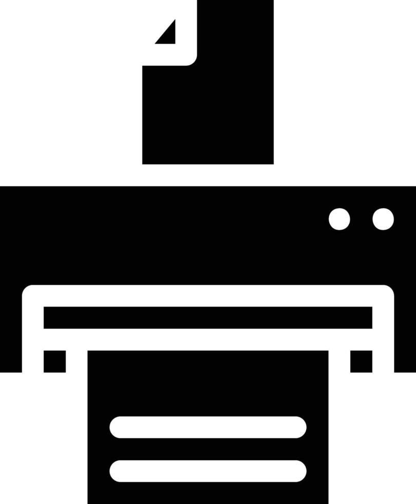 Printing vector icon