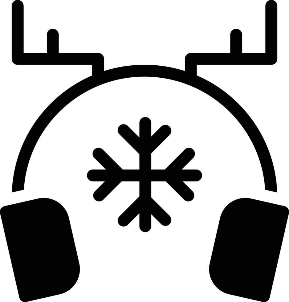 Earmuffs vector icon