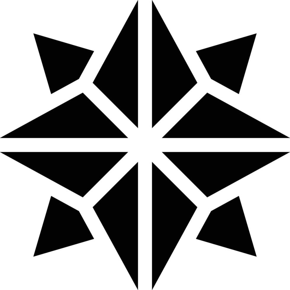 Christmas Star vector icon