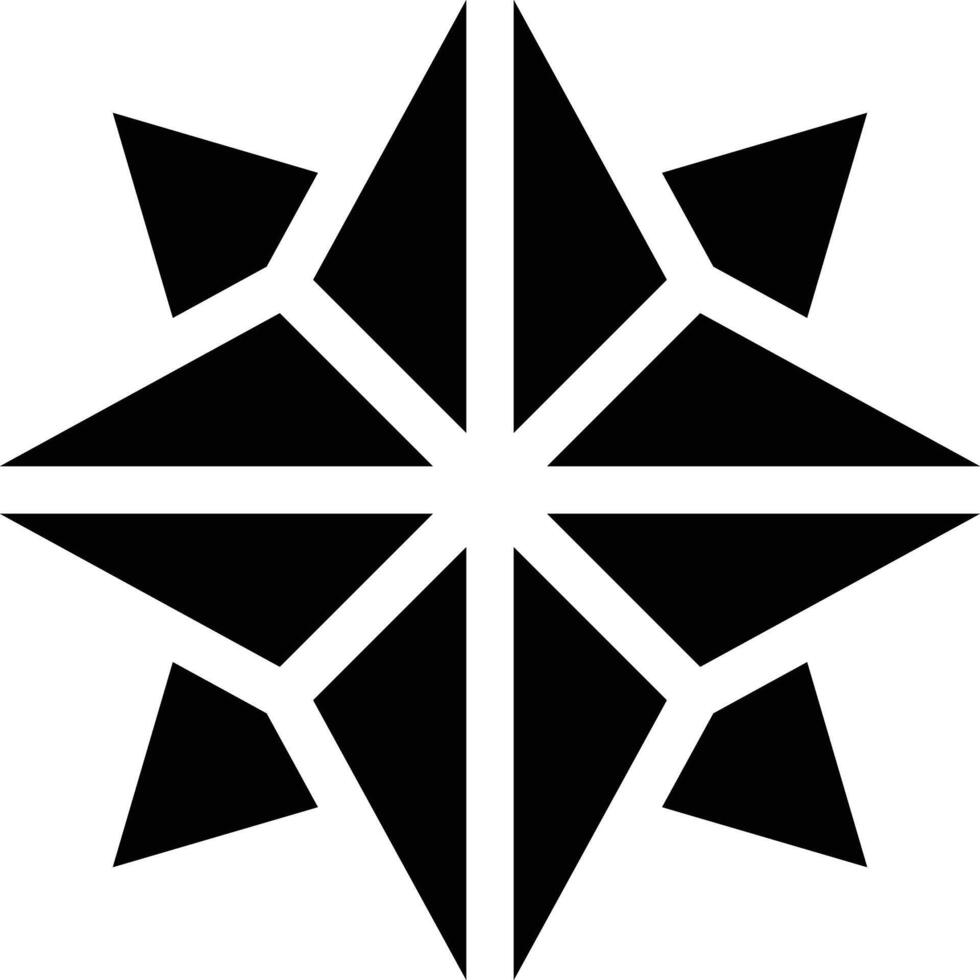 Christmas Star vector icon