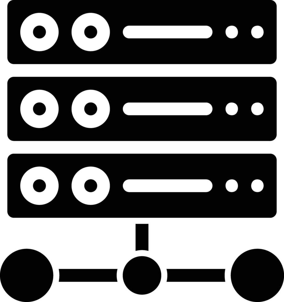 Hosting vector icon