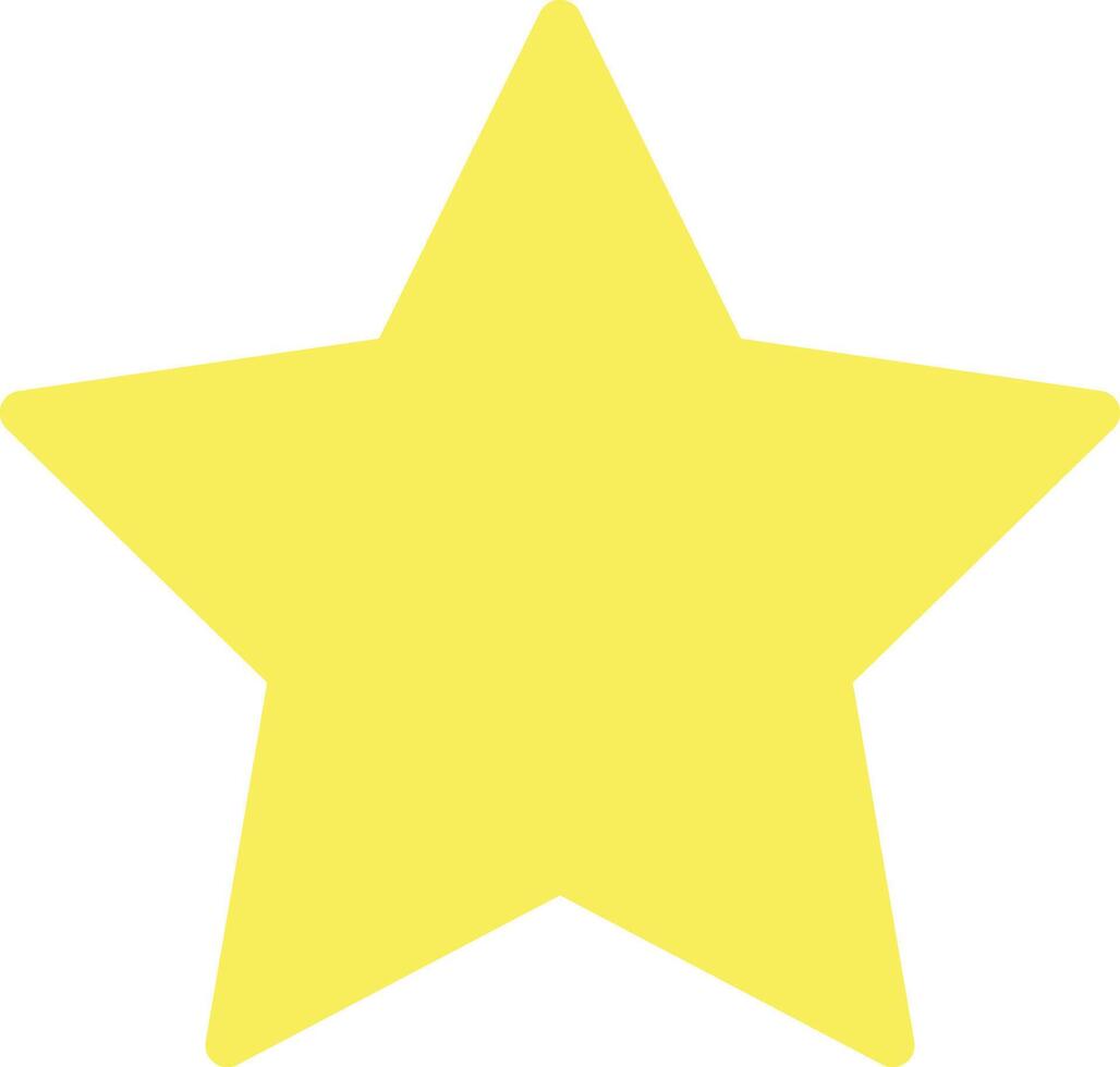 Star vector icon