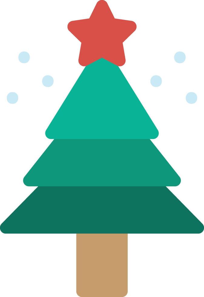 Christmas Tree vector icon