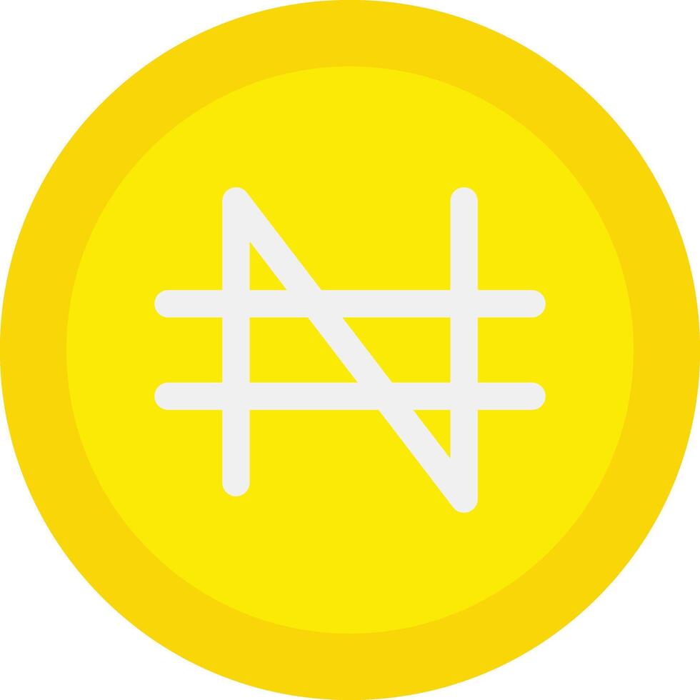 Naira vector icon
