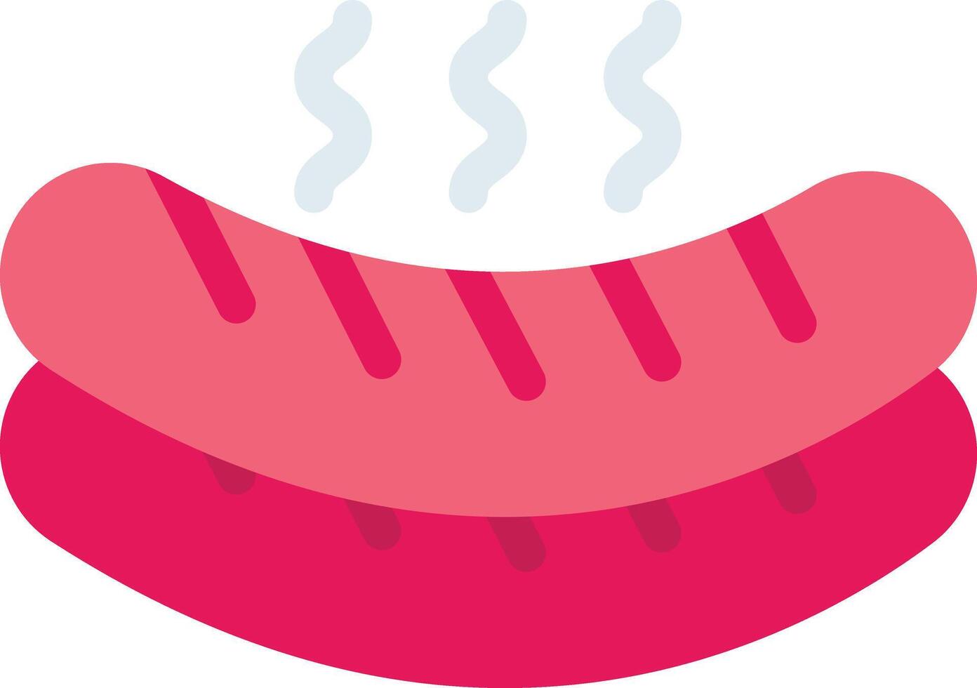 Sausage vector icon