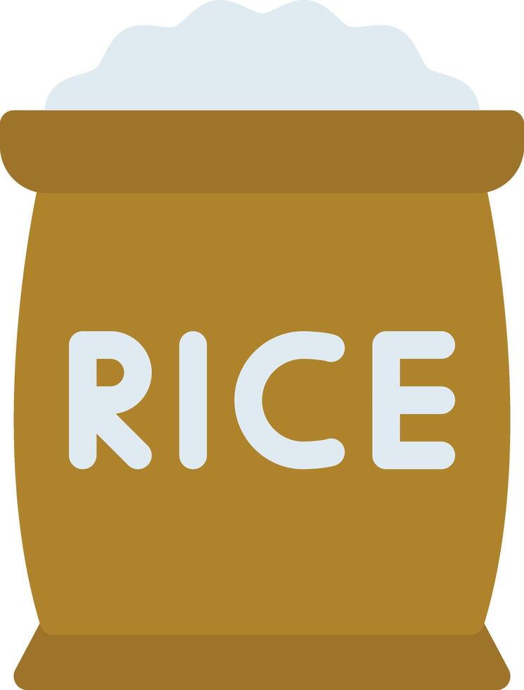 arroz vector icono