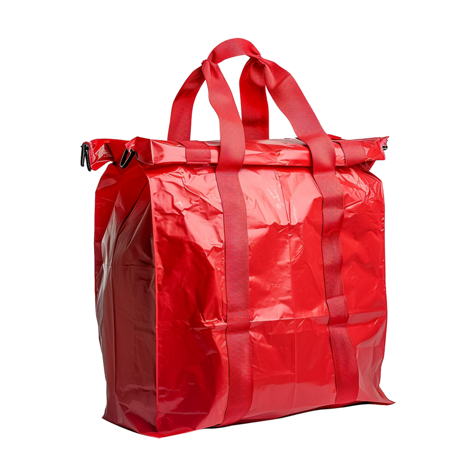 AI generated Food delivery bag isolated on transparent background png