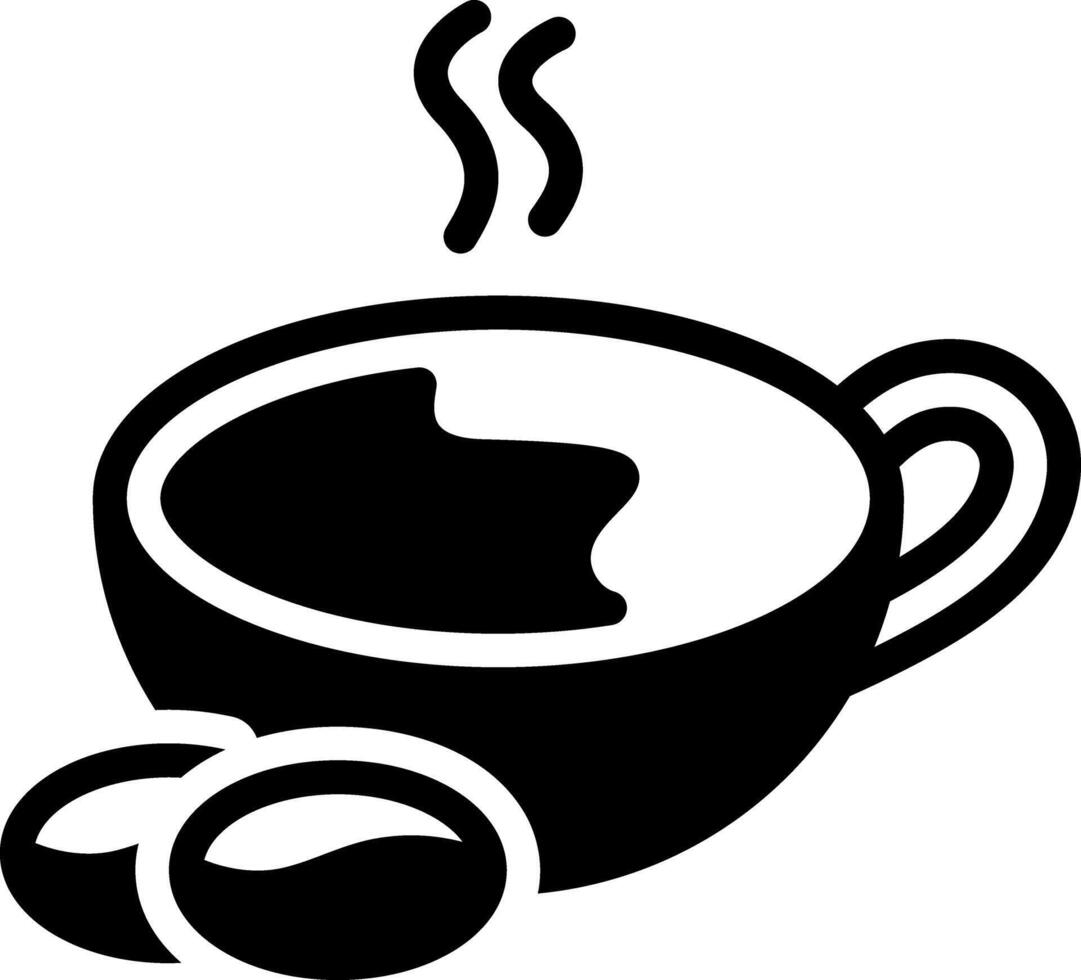 Solid black icon for brown vector