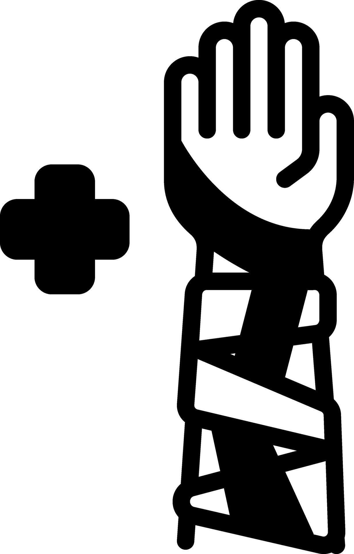 Vector solid black icon for damage 41921784 Vector Art at Vecteezy