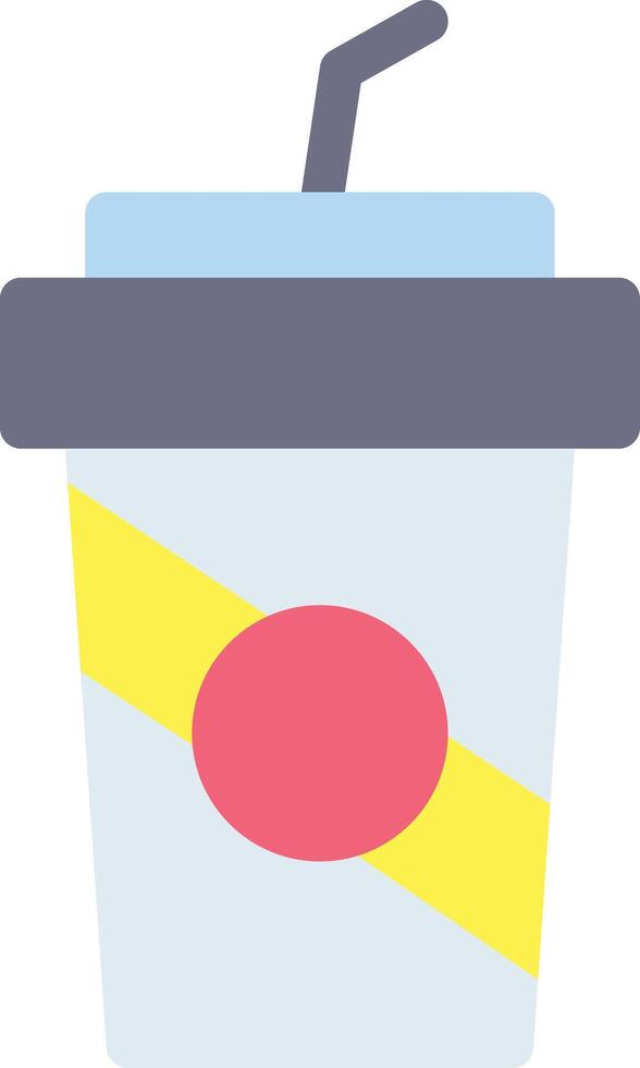 Soft drink vector icon