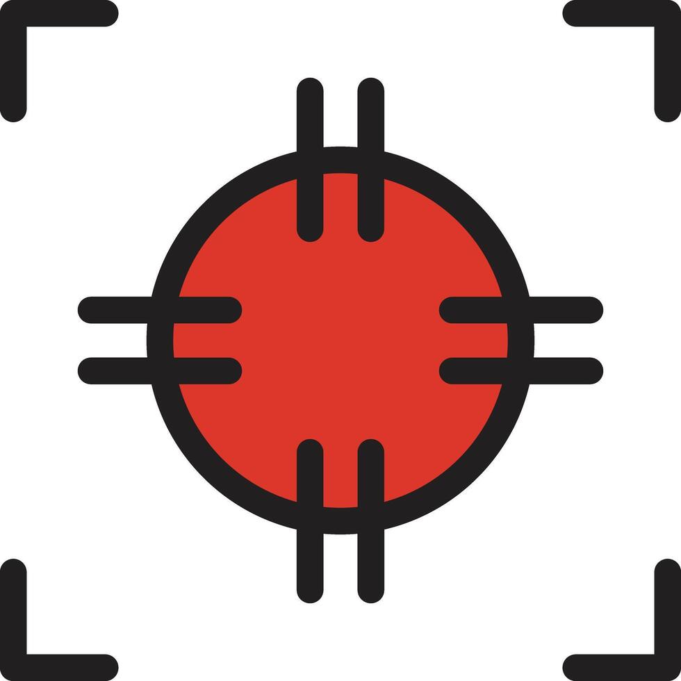 Target vector icon