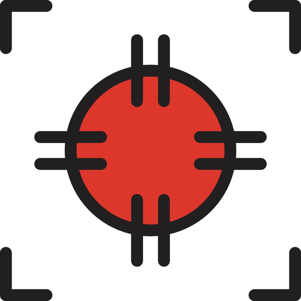 Target vector icon