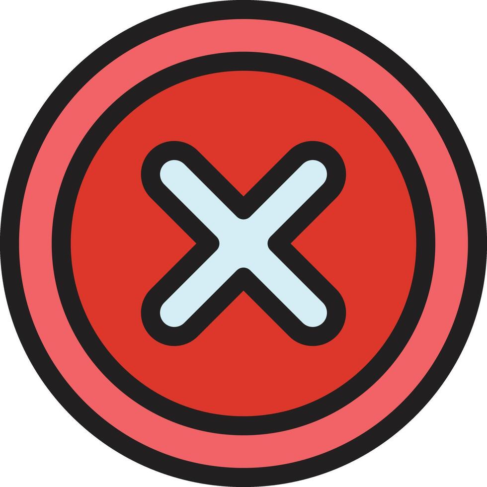 Error vector icon