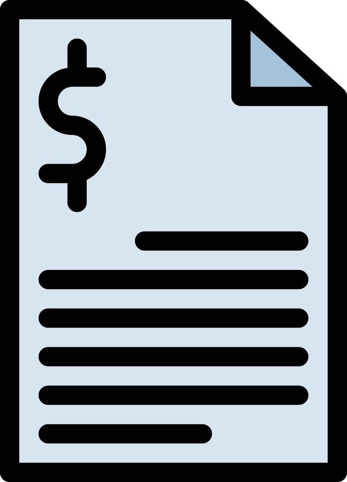 Invoice vector icon