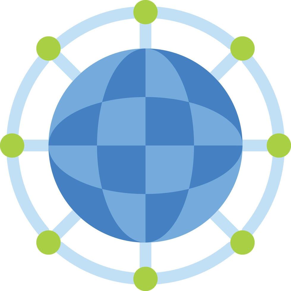 Global Network vector icon